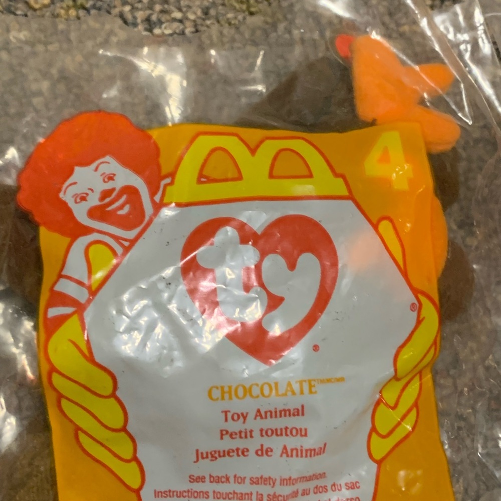 Rare Vintage McDonalds 10 Ty Beanie Babies Complete Packaged Set NEW Gift 1990’s - Picture 9 of 12